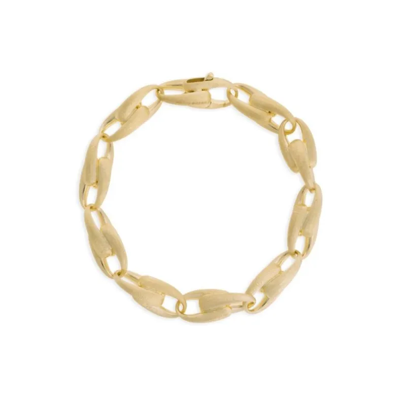 Marco Bicego Lucia 18ct Yellow Gold Large Link Bracelet D sold by C.W. Sellors