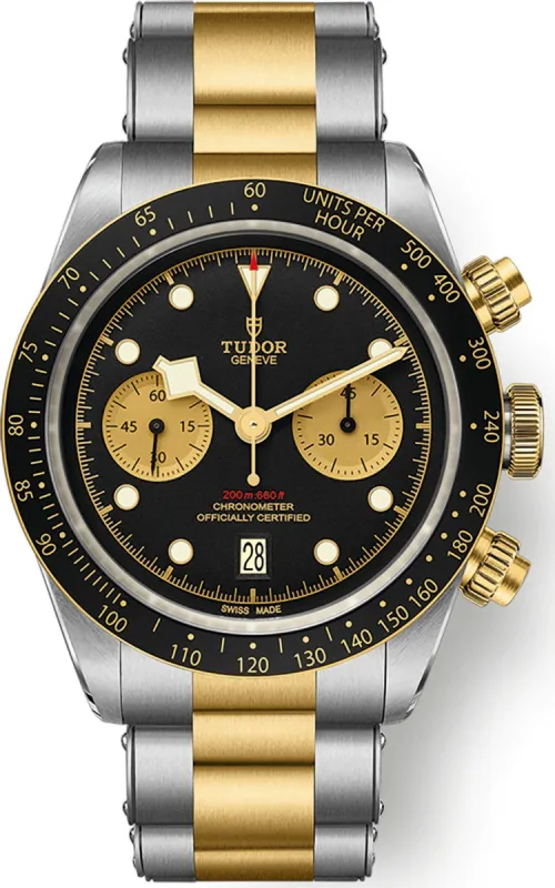 TUDOR Black Bay Chrono S&G Watch sold by C.W. Sellors