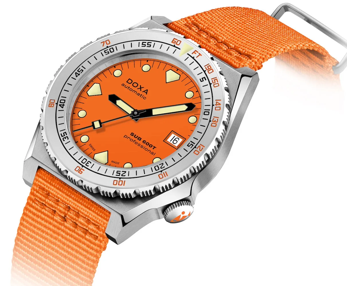 Doxa SUB 600T Professional Nato Watch sold by C.W. Sellors product image thumbnail 3