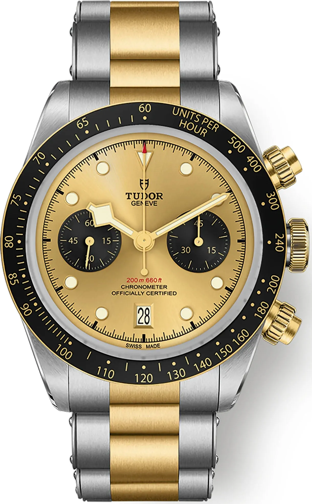 TUDOR Black Bay Chrono S&G Watch sold by C.W. Sellors