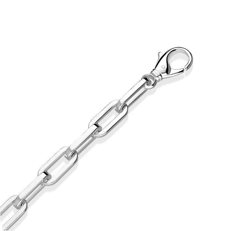 Sterling Silver Heavy Oval Link Bracelet D sold by C.W. Sellors product image thumbnail 3