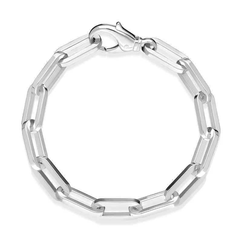 Sterling Silver Heavy Oval Link Bracelet D sold by C.W. Sellors product image thumbnail 2