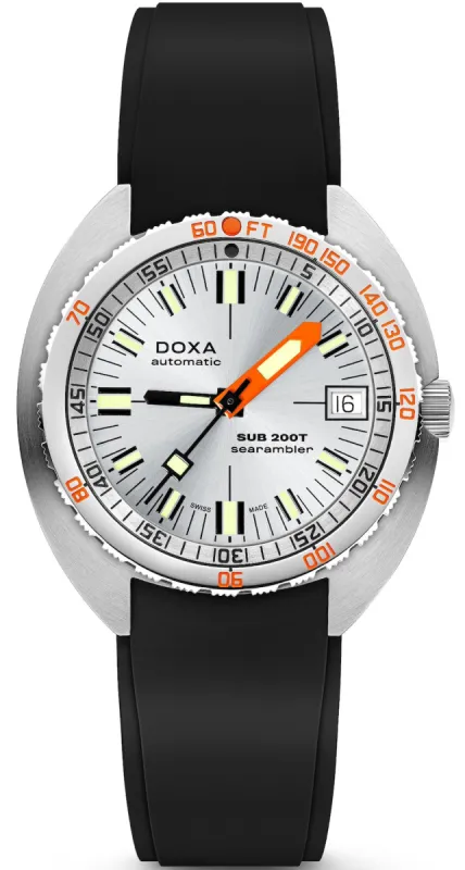 Doxa SUB 200T Searambler Iconic Sunray Watch sold by C.W. Sellors