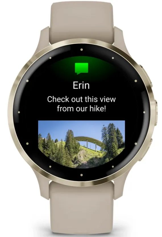 Garmin Venu 3S Soft Gold Smartwatch Watch sold by C.W. Sellors product image thumbnail 5