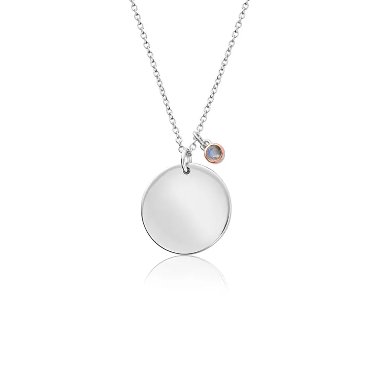 Clogau Celebration October Sterling Silver Birthstone Pendant D sold by C.W. Sellors