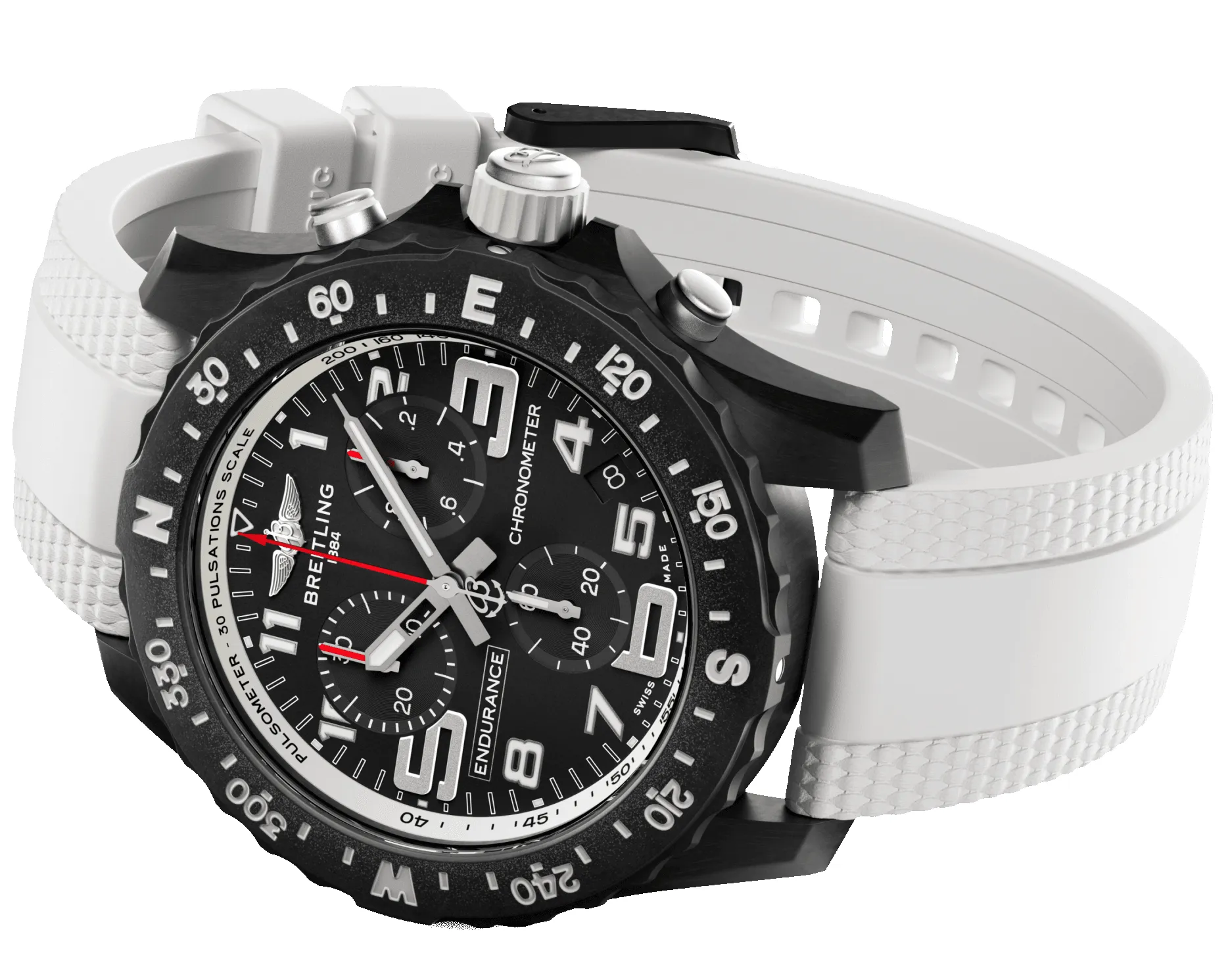 Breitling Endurance Pro 44 White Watch sold by C.W. Sellors product image thumbnail 5