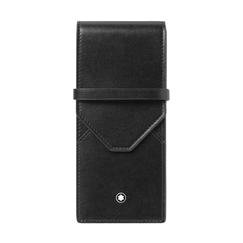 Montblanc Meisterstuck 3-Pen Pouch Black sold by C.W. Sellors