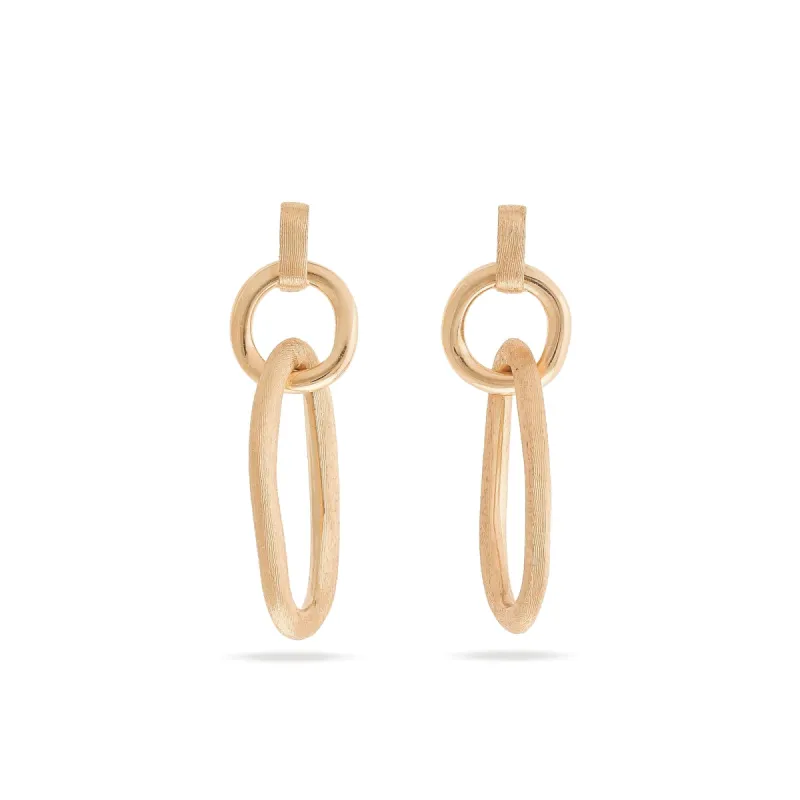 Marco Bicego Jaipur Link 18ct Yellow Gold Drop Earrings sold by C.W. Sellors