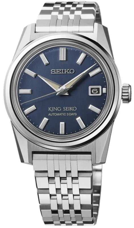 King Seiko KSK Indigo Denim 6R 3 Day Power Reserve made by C.W. Sellors