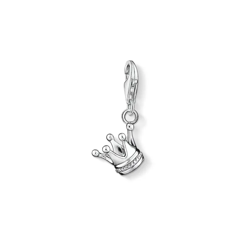 Thomas Sabo Charm Club Sterling Silver Crown Charm sold by C.W. Sellors