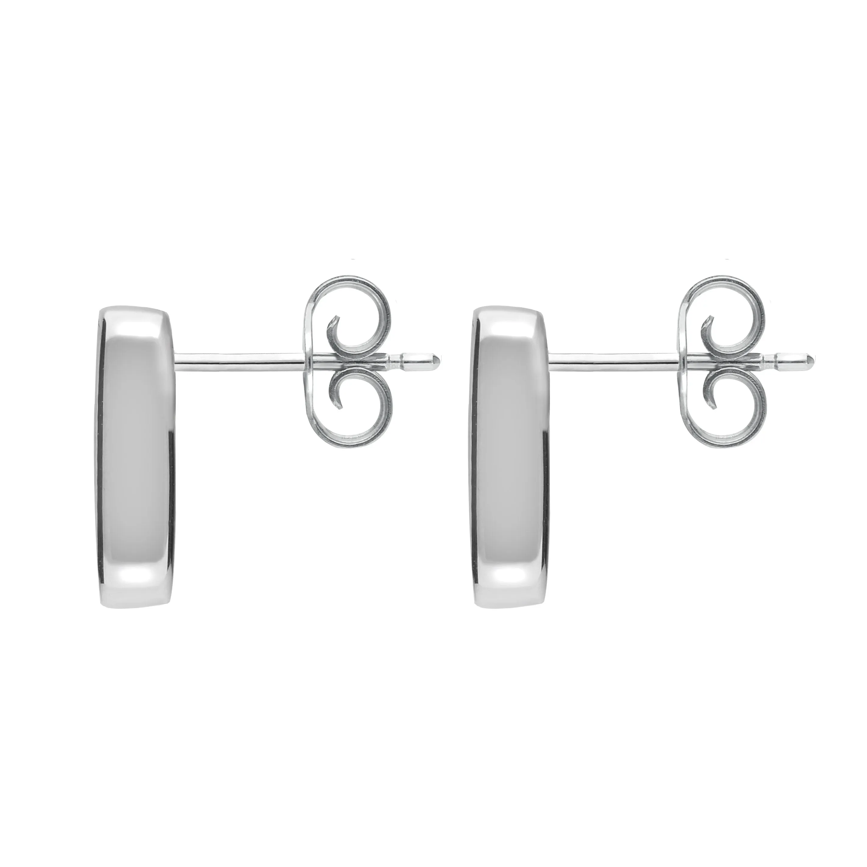 Sterling Silver Bauxite Dinky Oblong Stud Earrings sold by C.W. Sellors product image thumbnail 2