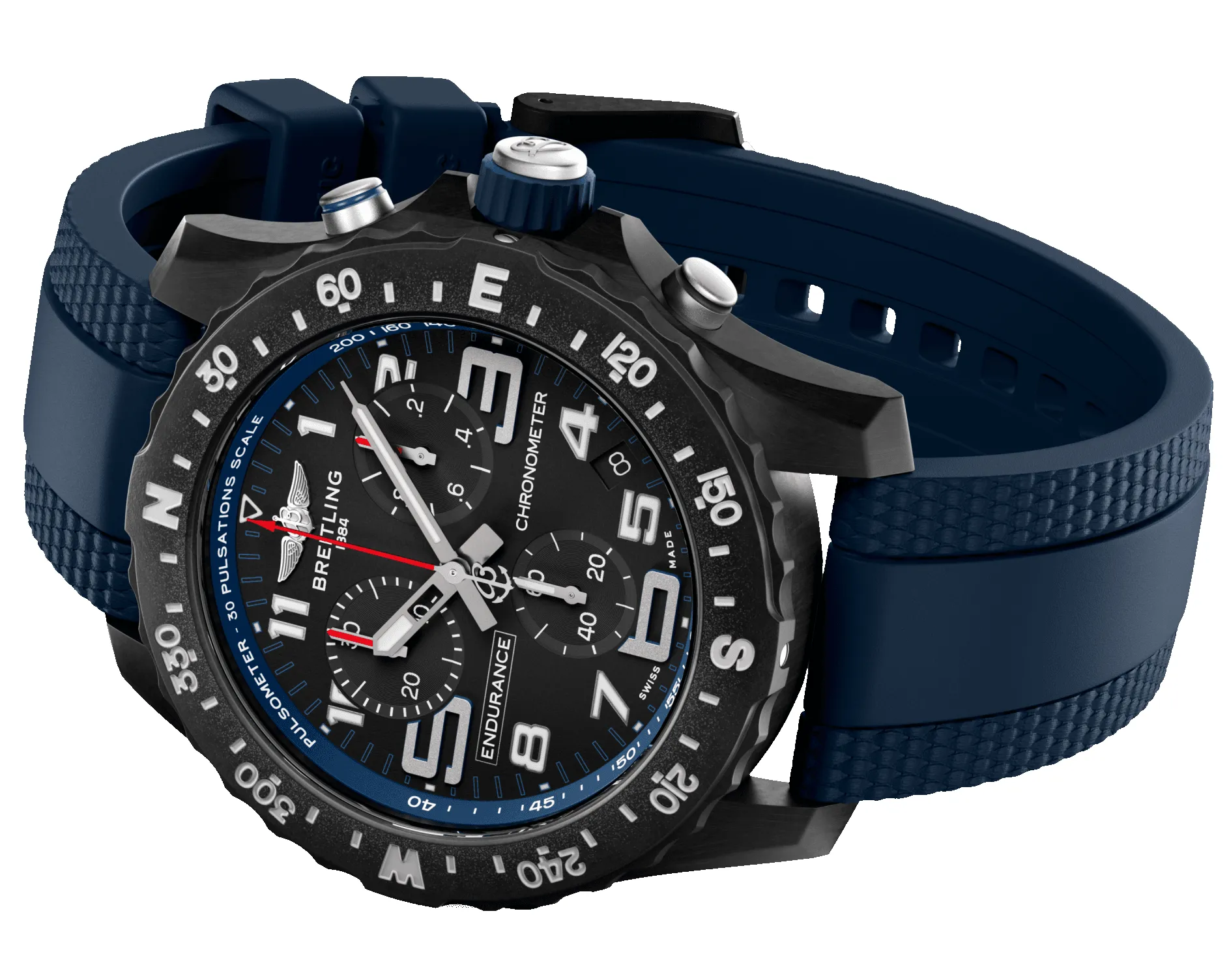 Breitling Endurance Pro 44 Blue Watch sold by C.W. Sellors product image thumbnail 5