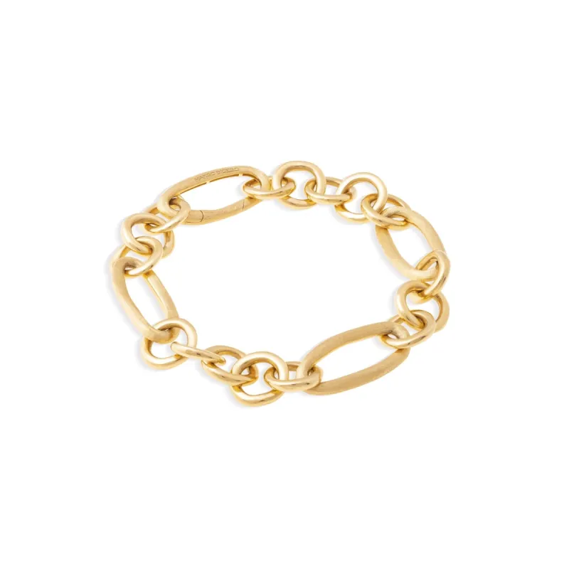 Marco Bicego Jaipur Link 18ct Yellow Gold Chain Bracelet sold by C.W. Sellors