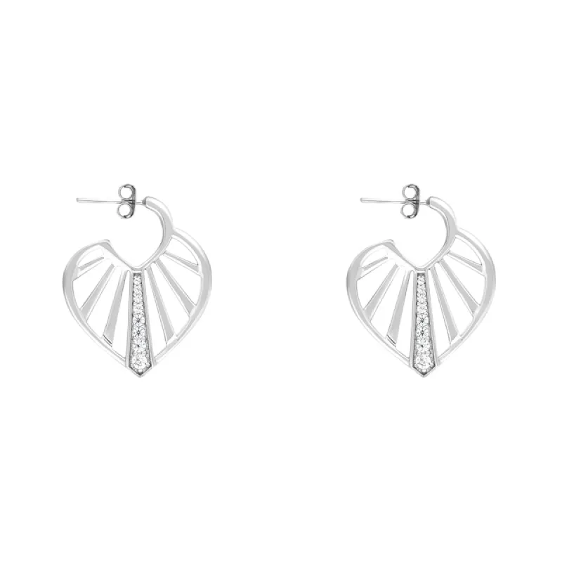 Vixi Jewellery Sunbeam Hoop Earrings D sold by C.W. Sellors