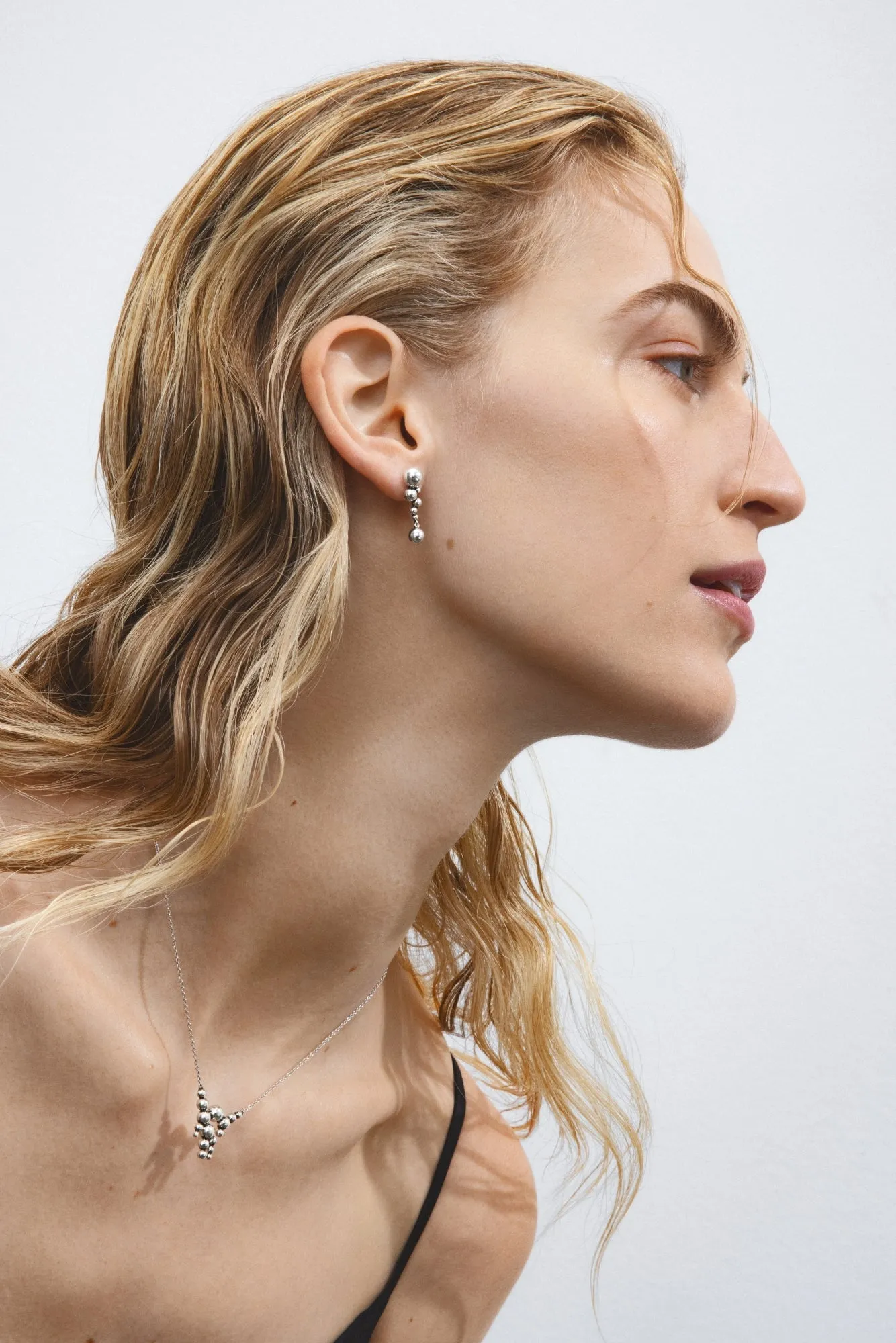 Georg Jensen Moonlight Grapes Sterling Silver Chandelier Pendant sold by C.W. Sellors product image thumbnail 2