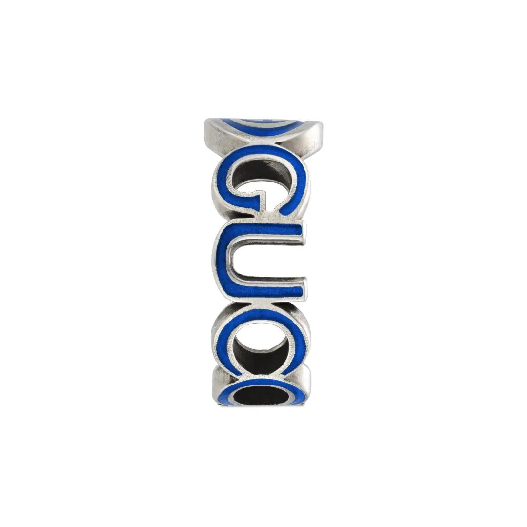 Gucci Interlocking Sterling Silver Blue Enamel Ring D sold by C.W. Sellors product image thumbnail 4