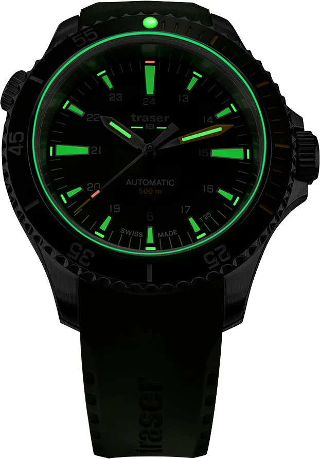 Traser H3 P67 Diver Automatic Green Watch sold by C.W. Sellors product image thumbnail 2