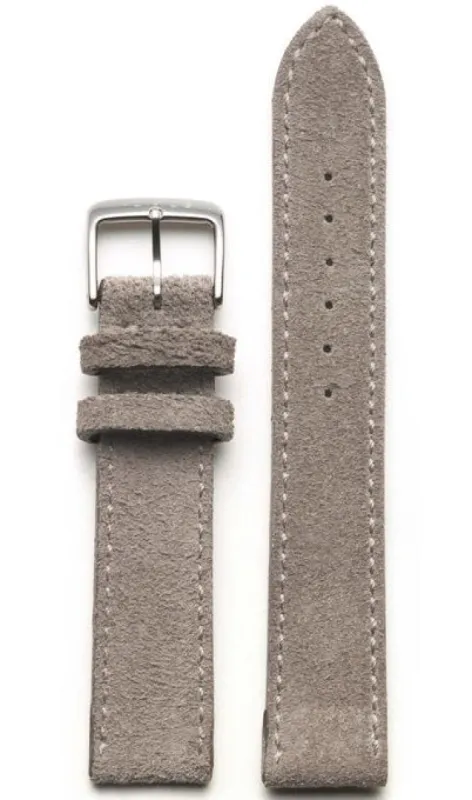 Nomos Glashutte Strap Velour Leather Beige 17 mm Medium sold by C.W. Sellors