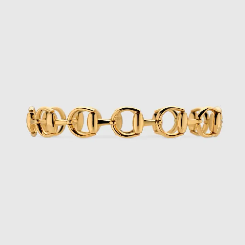 Gucci Horsebit 18ct Yellow Gold Link Bracelet sold by C.W. Sellors product image thumbnail 2