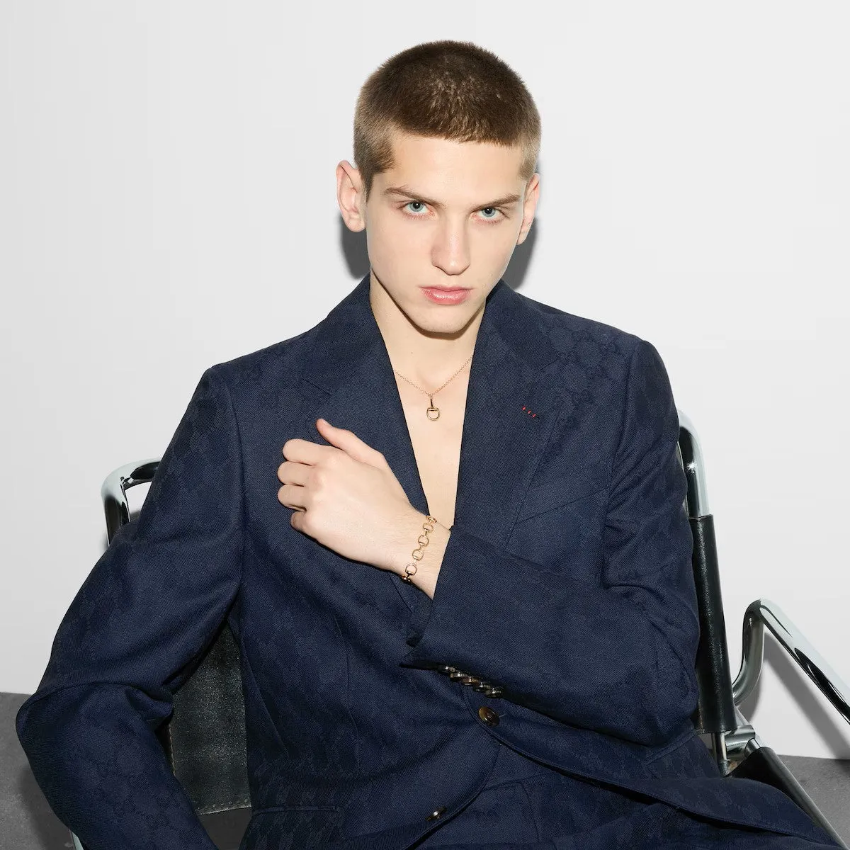 Gucci Horsebit 18ct Yellow Gold Link Bracelet sold by C.W. Sellors product image thumbnail 3