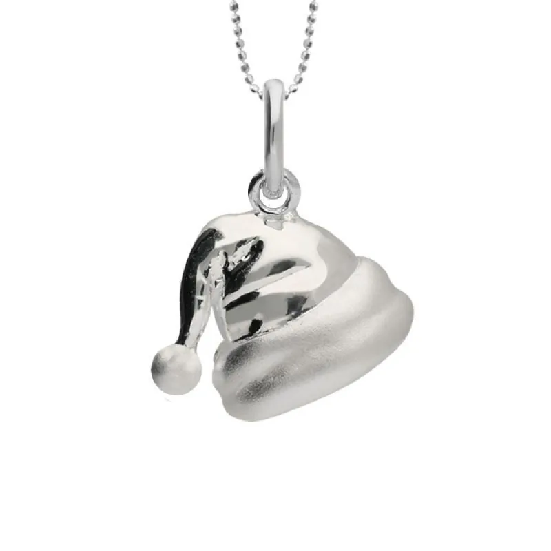 Sterling Silver Santa Hat Necklace sold by C.W. Sellors