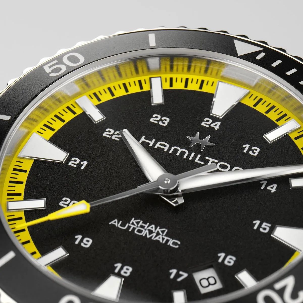 Hamilton Khaki Navy Scuba Auto Acid Yellow Watch sold by C.W. Sellors product image thumbnail 2