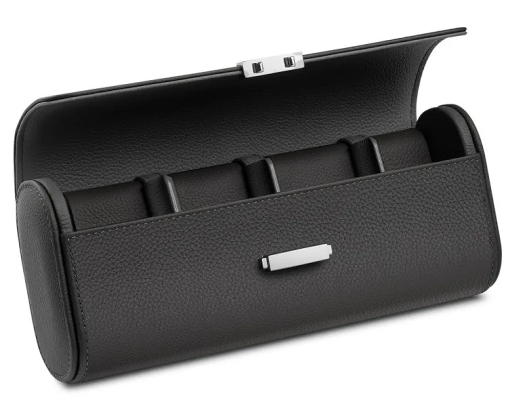 Scatola del Tempo Watch Case Viaggio Pochette Grey sold by C.W. Sellors