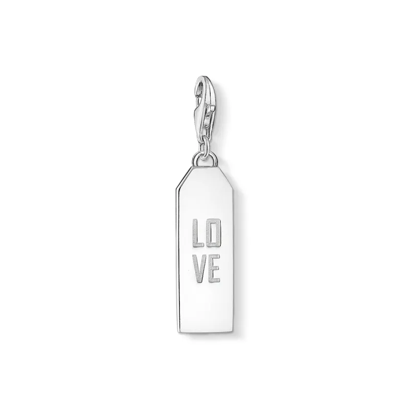 Thomas Sabo Charm Club Sterling Silver Love Collectable Charm sold by C.W. Sellors