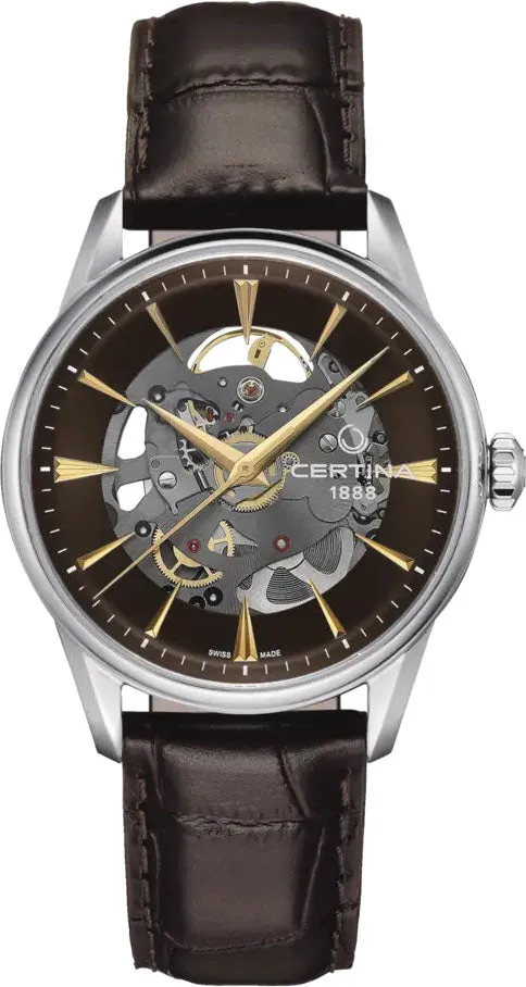 Certina DS-1 Skeleton Watch sold by C.W. Sellors