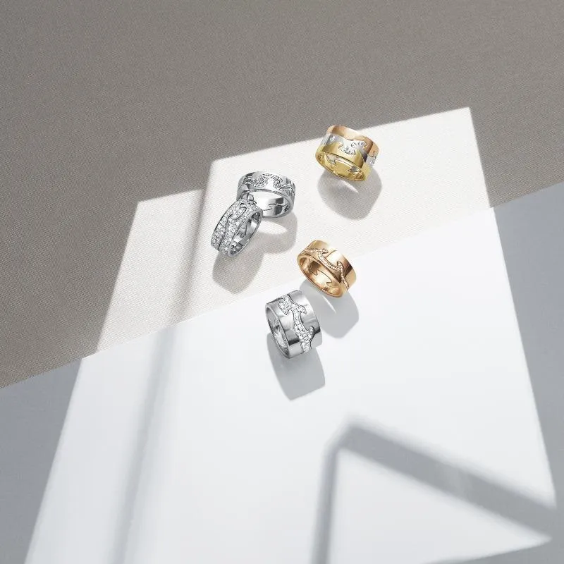 Georg Jensen Fusion 18ct Yellow Gold End Ring sold by C.W. Sellors product image thumbnail 3