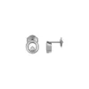 Chopard Happy Diamonds Icons 18ct White Gold 0.10ct Diamond Stud Earrings sold by C.W. Sellors