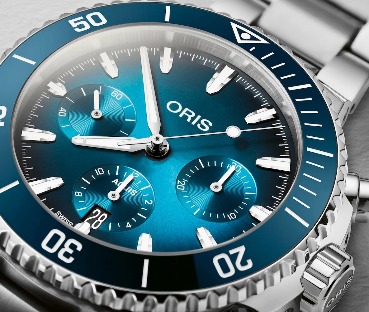 Oris Aquis Chronograph Watch sold by C.W. Sellors product image thumbnail 2