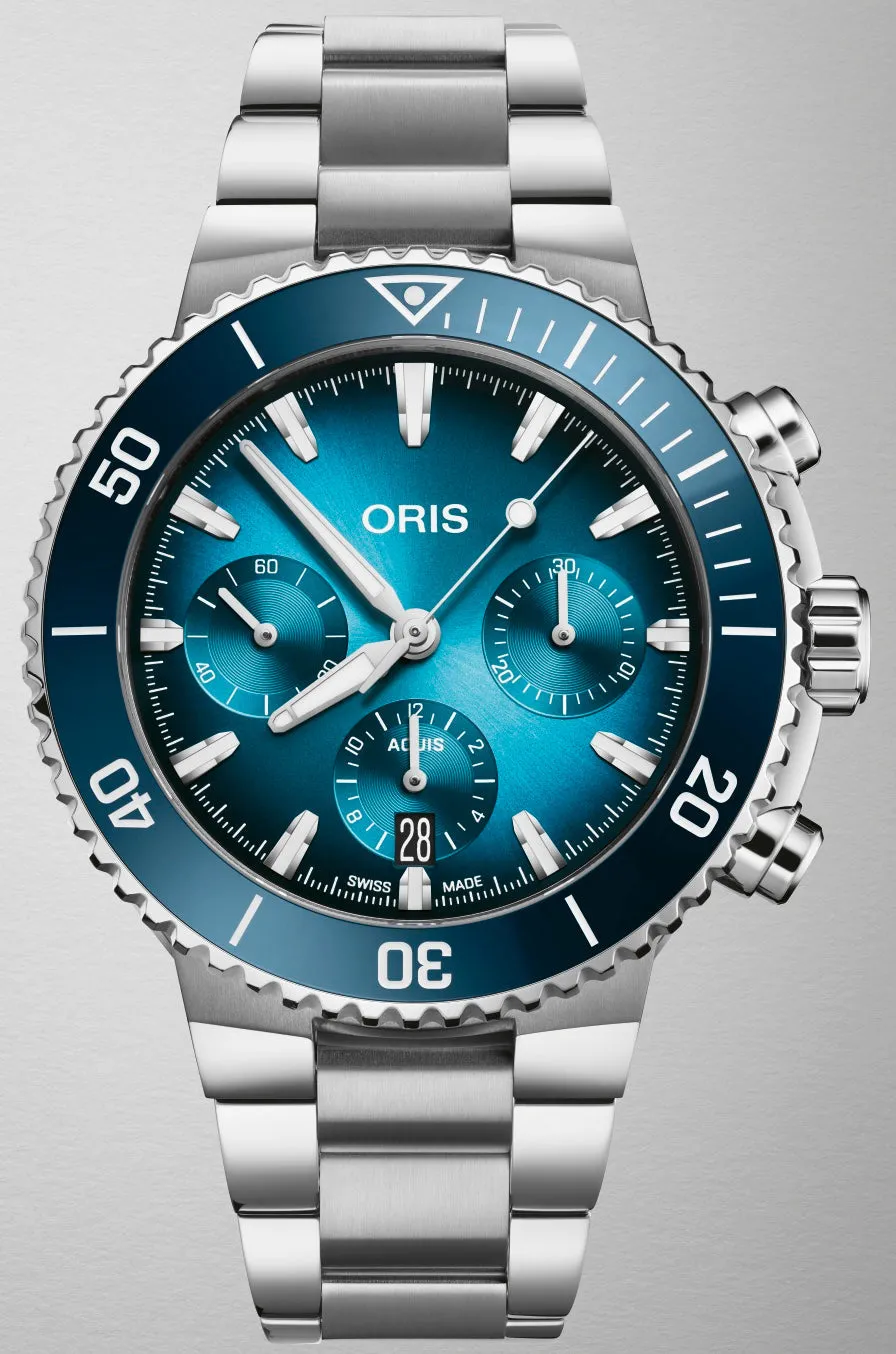 Oris Aquis Chronograph Watch sold by C.W. Sellors product image thumbnail 3