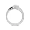 18ct White Gold 0.92ct Brilliant Cut Diamond Ring D sold by C.W. Sellors