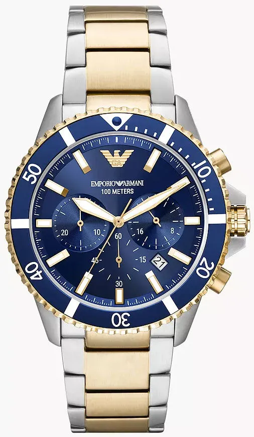 Emporio Armani Chronograph Mens Watch sold by C.W. Sellors