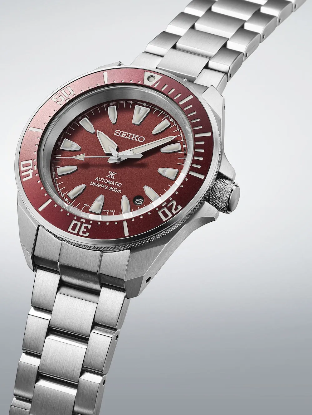 Seiko Prospex 4R Red Shog-urai Diver Watch sold by C.W. Sellors product image thumbnail 2