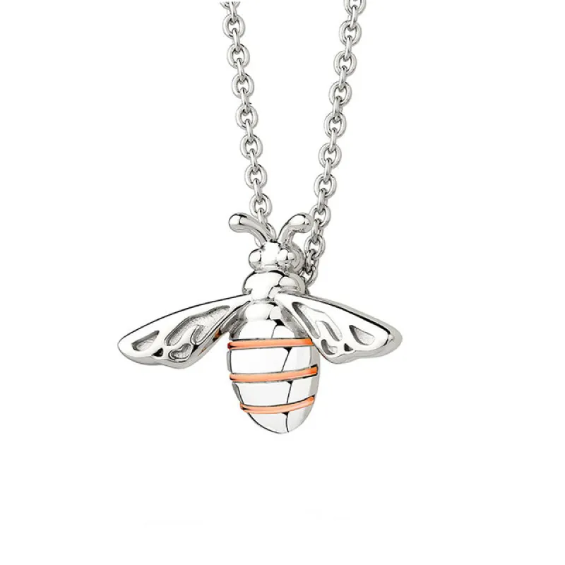 Clogau Honey Bee Large Sterling Silver Necklace D sold by C.W. Sellors