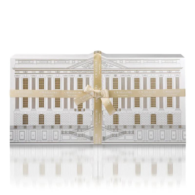 C W Sellors Chatsworth Cliff Blue Luxury Jewellery and Gift Advent Calendar sold by C.W. Sellors
