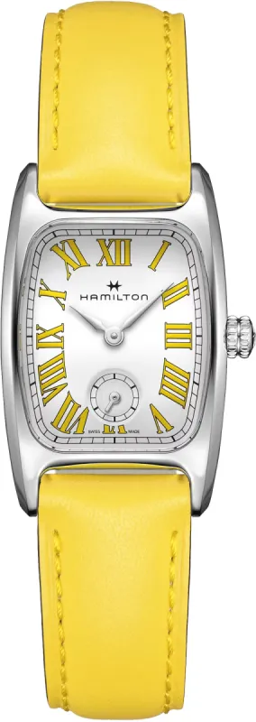 Hamilton Watch American Classic Boulton Small Second Yellow made by Hamilton