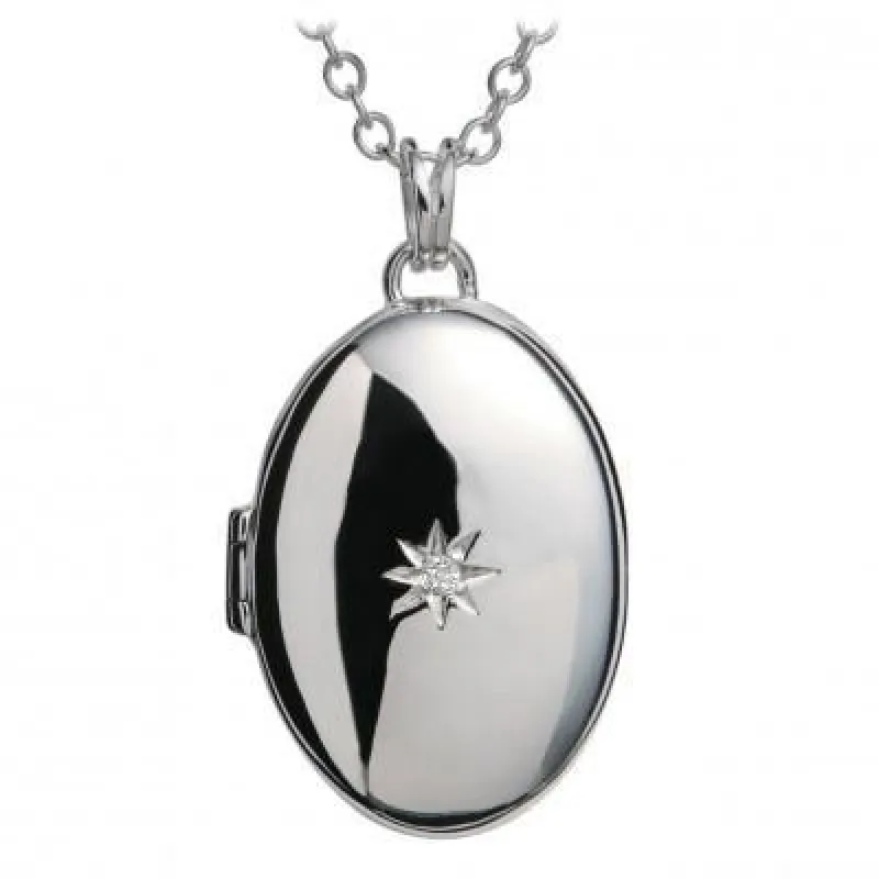 Hot Diamonds Just Add Love Sterling Silver Inheritance Locket sold by C.W. Sellors