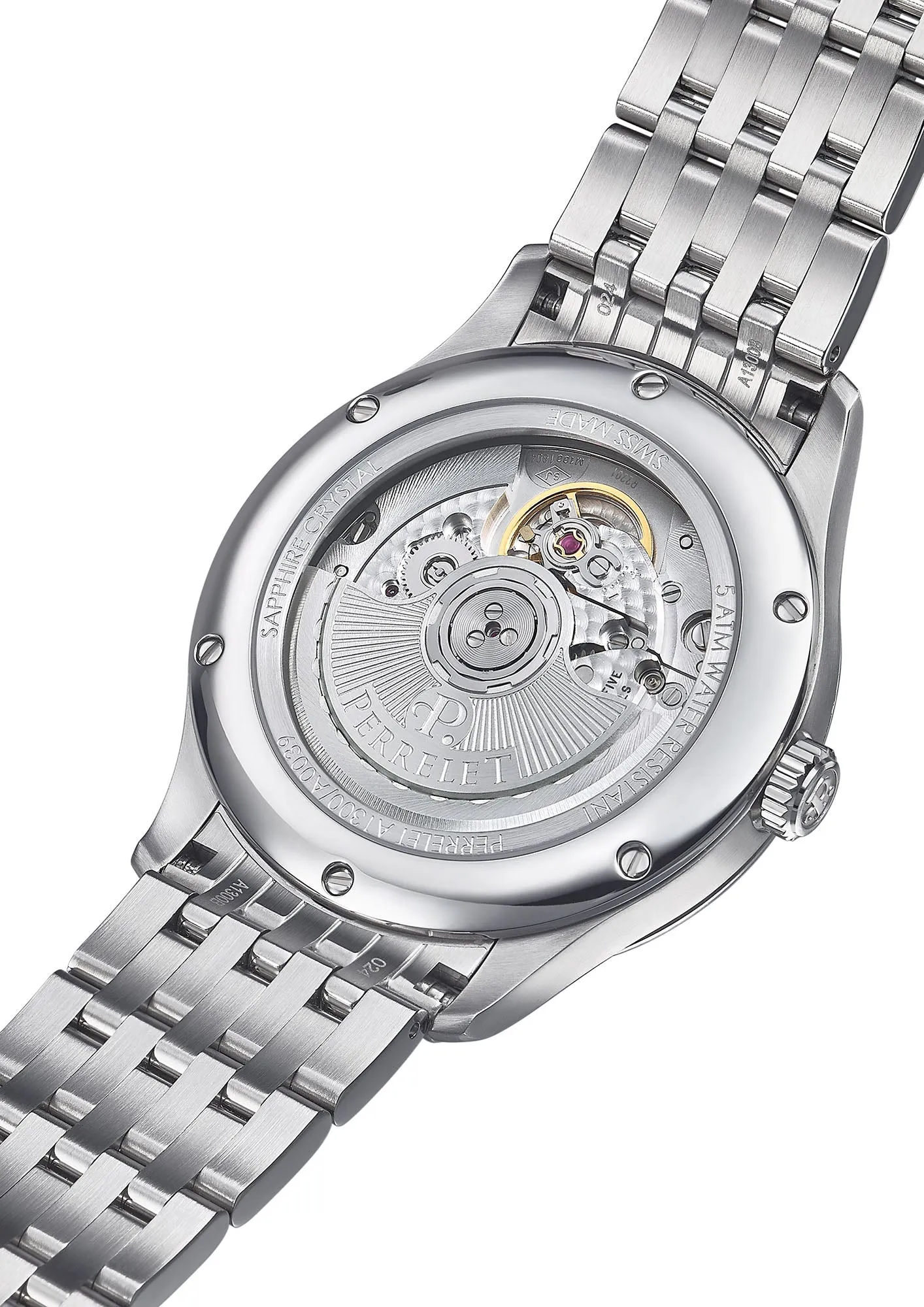 Perrelet Weekend 3 Hands Ice Blue Bracelet Watch sold by C.W. Sellors product image thumbnail 2