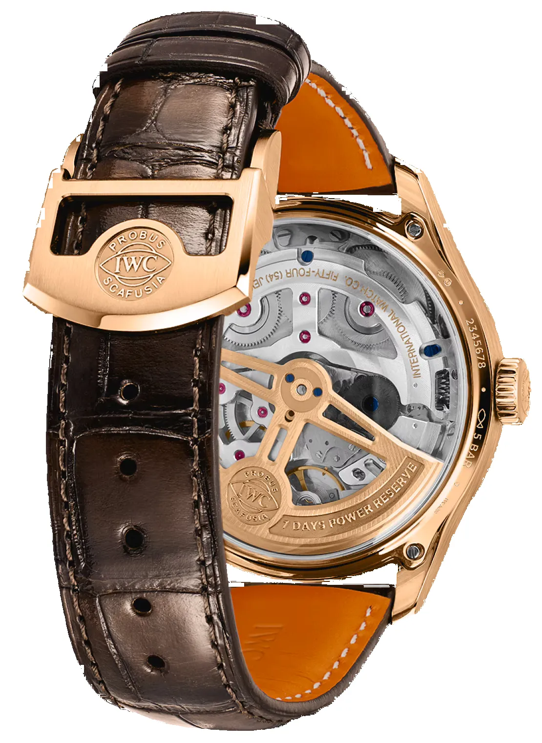 IWC Portugieser Perpetual Calendar 44 Silver Moon Watch sold by C.W. Sellors product image thumbnail 3