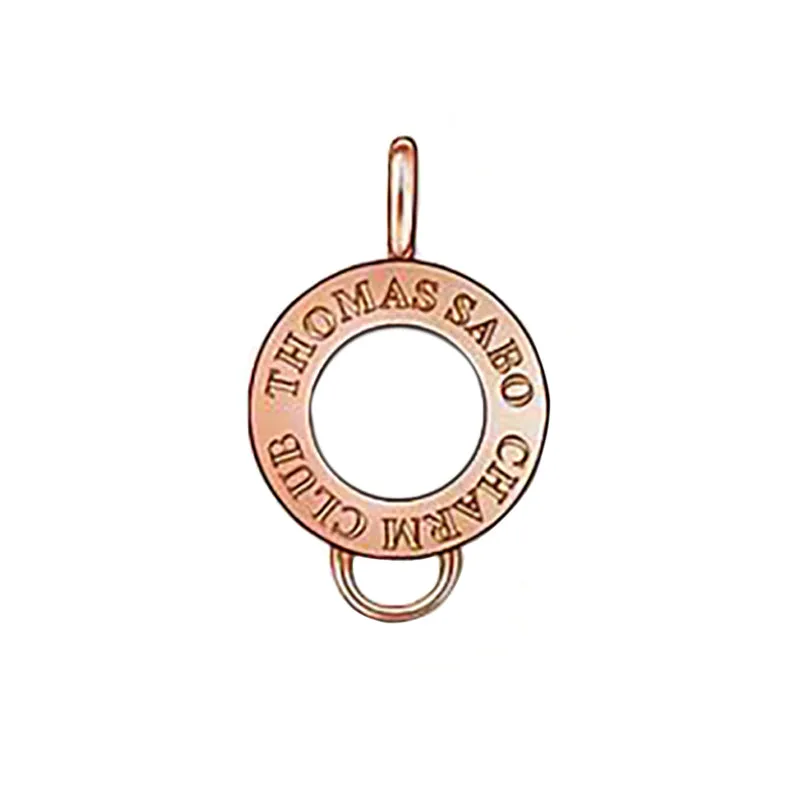 Thomas Sabo Charm Club Rose Gold Charm Carrier D sold by C.W. Sellors