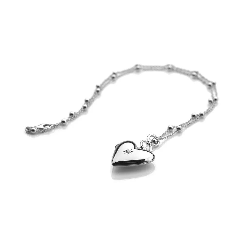 Hot Diamonds Just Add Love Sterling Silver Spontaneous Locket sold by C.W. Sellors product image thumbnail 2