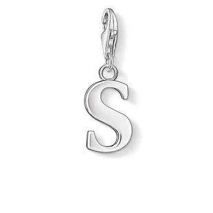 Thomas Sabo Charm Club Sterling Silver Letter S Charm D sold by C.W. Sellors