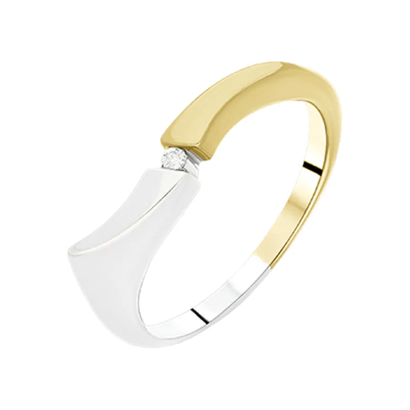 Hot Diamonds Gold Plated Sterling Silver Ring sold by C.W. Sellors