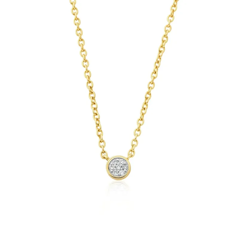 Clogau Celebration 9ct Gold Laboratory Diamond Necklace sold by C.W. Sellors