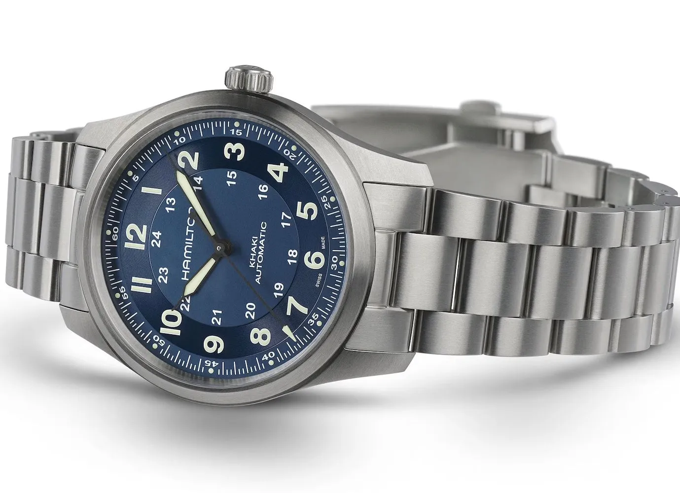 Hamilton Khaki Field Titanium Auto Watch sold by C.W. Sellors product image thumbnail 3