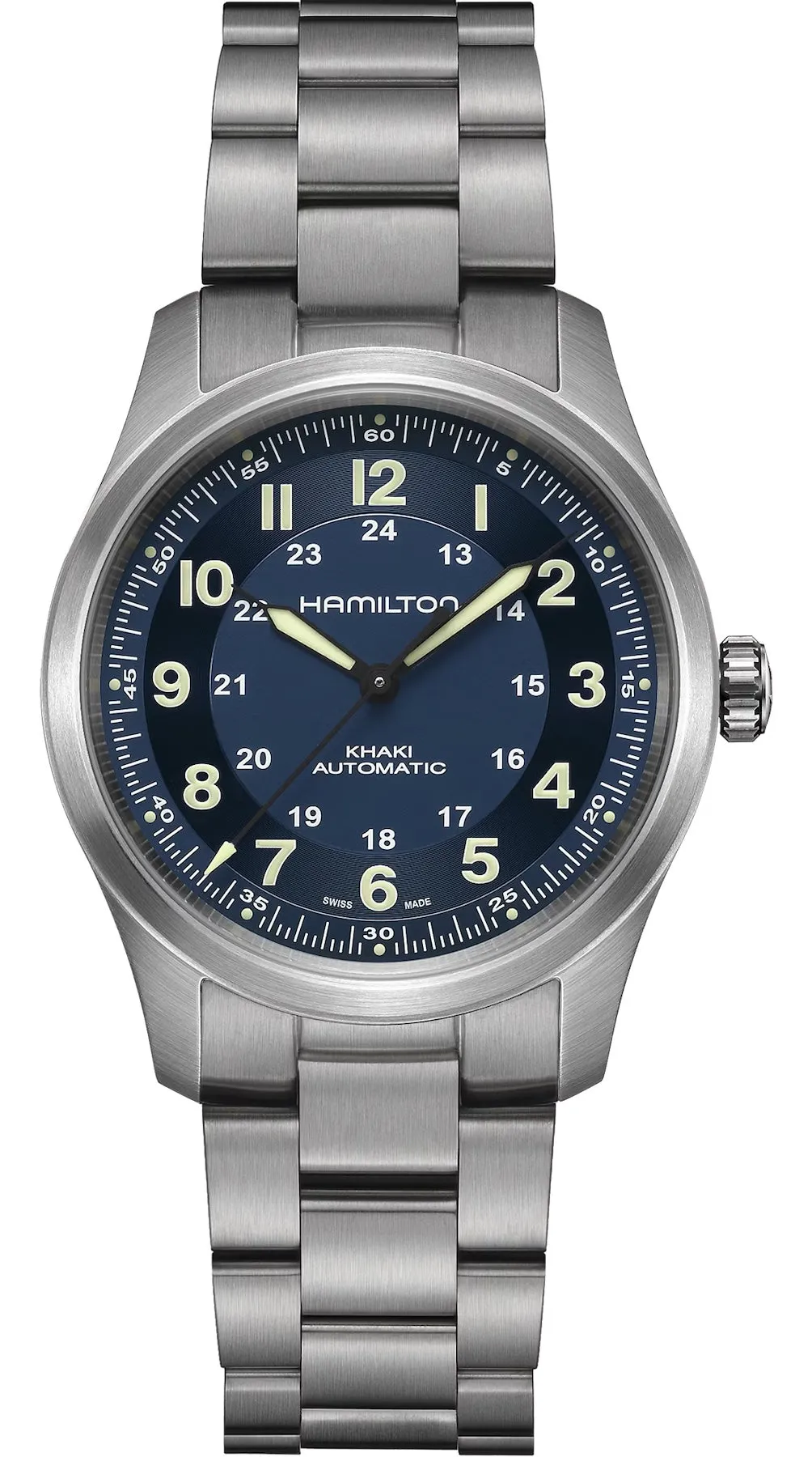 Hamilton Khaki Field Titanium Auto Watch sold by C.W. Sellors