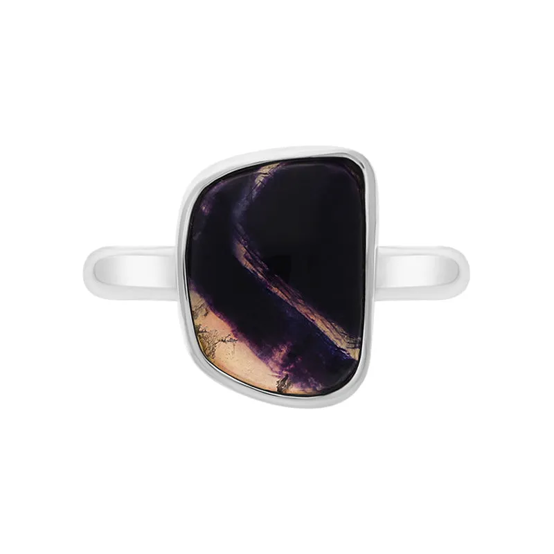 Sterling Silver Blue John Abstract Ring D sold by C.W. Sellors product image thumbnail 2